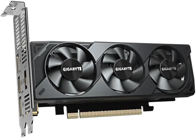 Alt view image 3 of 7 - GIGABYTE Low Profile GeForce RTX 5060 8GB GDDR7 PCI Express 5.0 Low Profile Graphics Card GV-N5060OC-8GL