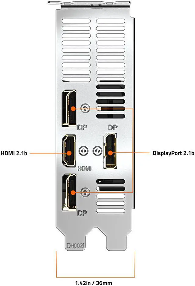 Alt view image 6 of 7 - GIGABYTE Low Profile GeForce RTX 5060 8GB GDDR7 PCI Express 5.0 Low Profile Graphics Card GV-N5060OC-8GL