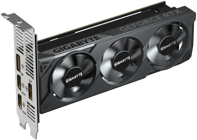 Alt view image 5 of 9 - GIGABYTE Low Profile GeForce RTX 5050 8GB GDDR6 PCI Express 5.0 x8 Low Profile Graphics Card GV-N5050OC-8GL