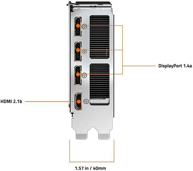 Alt view image 3 of 12 - GIGABYTE AI TOP Radeon AI Pro R9700 GV-R9700AI TOP-32GD 32GB 256-bit GDDR6 PCI Express 5.0 x16 Graphics Card