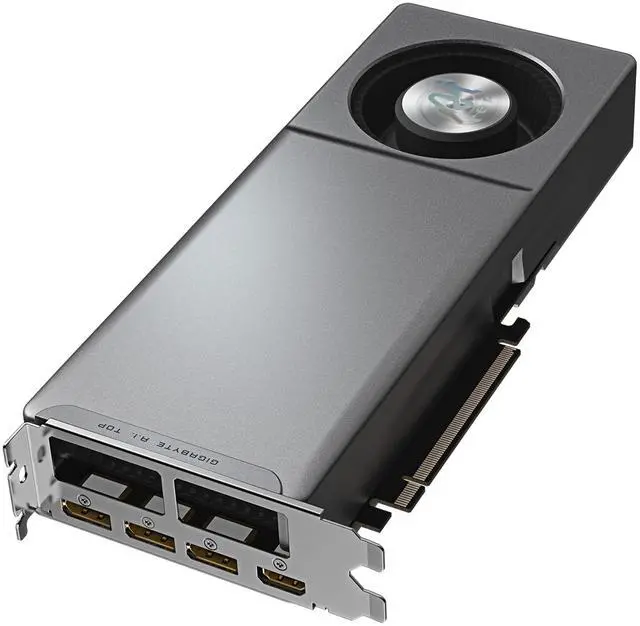 Alt view image 7 of 12 - GIGABYTE AI TOP Radeon AI Pro R9700 GV-R9700AI TOP-32GD 32GB 256-bit GDDR6 PCI Express 5.0 x16 Graphics Card