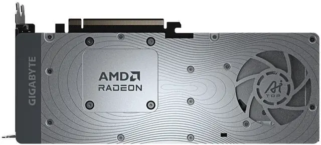 Alt view image 8 of 12 - GIGABYTE AI TOP Radeon AI Pro R9700 GV-R9700AI TOP-32GD 32GB 256-bit GDDR6 PCI Express 5.0 x16 Graphics Card