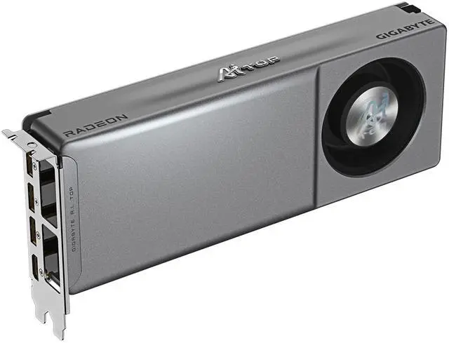 Alt view image 9 of 12 - GIGABYTE AI TOP Radeon AI Pro R9700 GV-R9700AI TOP-32GD 32GB 256-bit GDDR6 PCI Express 5.0 x16 Graphics Card