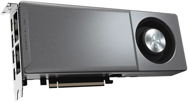 Alt view image 11 of 12 - GIGABYTE AI TOP Radeon AI Pro R9700 GV-R9700AI TOP-32GD 32GB 256-bit GDDR6 PCI Express 5.0 x16 Graphics Card