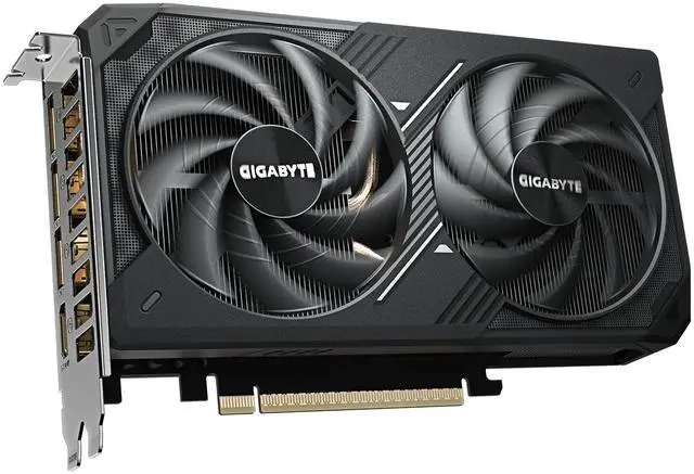 Alt view image 3 of 8 - GIGABYTE WINDFORCE GeForce RTX 5060 Ti 8GB GDDR7 PCI Express 5.0 Graphics Card GV-N506TWF2MAX-8GD