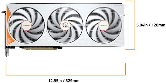 Alt view image 7 of 10 - GIGABYTE AORUS GeForce RTX 5060 8GB GDDR7 PCI Express 5.0 x8 Graphics AORUS GeForce RTX 5060 ARI