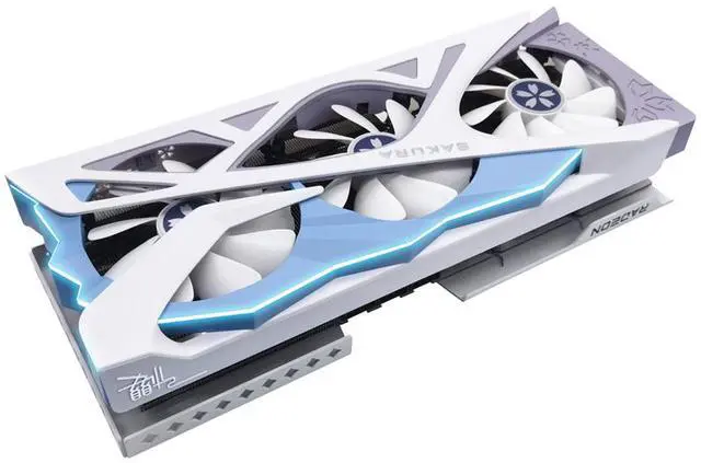 Alt view image 3 of 5 - Yeston Radeon RX 9070 XT 16GB GDDR6 PCI Express 5.0 x16 Graphics Card RX9070XT