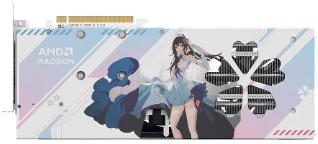 Alt view image 2 of 5 - Yeston Radeon RX 9060 XT 16GB GDDR6 PCI Express 5.0 Graphics Card RX9060XT