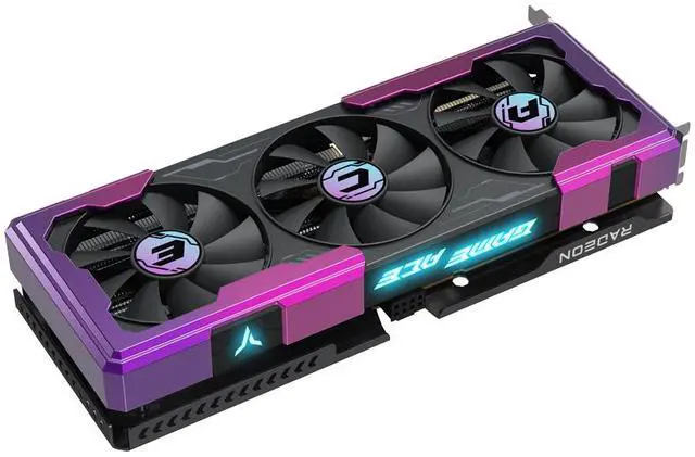 Alt view image 3 of 5 - Yeston Radeon RX 9060 XT 16GB GDDR6 PCI Express 5.0 Graphics Card RX9060XT