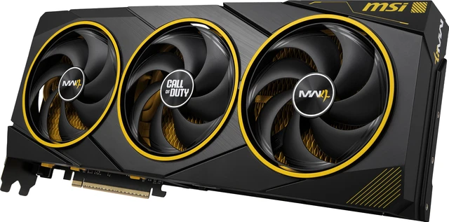 Alt view image 4 of 10 - MSI GeForce RTX 5080 16GB GDDR7 PCI Express 5.0 x16 ATX Graphics Card RTX 5080 16G COD MW4 EDITION OC