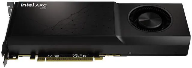 Alt view image 2 of 6 - ARKN INTEL ARC PRO B60 24GB GDDR6 GRAPHICS CARD Quad DP 8357-00128 (Brown box)