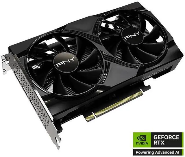 Alt view image 2 of 11 - PNY Dual Fan GeForce RTX 5050 8GB GDDR6 PCI Express 5.0 x8 ATX Graphics Card RTX 5050 8GB DUAL FAN