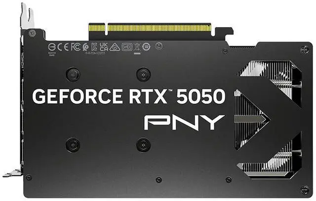 Alt view image 9 of 11 - PNY Dual Fan GeForce RTX 5050 8GB GDDR6 PCI Express 5.0 x8 ATX Graphics Card RTX 5050 8GB DUAL FAN