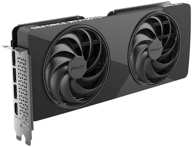 Alt view image 3 of 11 - PNY Technologies, Inc. GeForce RTX 5070 Slim GeForce RTX 5070 12GB GDDR7 PCI Express 5.0 x16 ATX Graphics Card