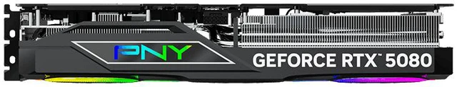 Alt view image 7 of 8 - PNY ARGB OC GeForce RTX 5080 16GB GDDR7 PCI Express 5.0 x16 ATX Graphics Card