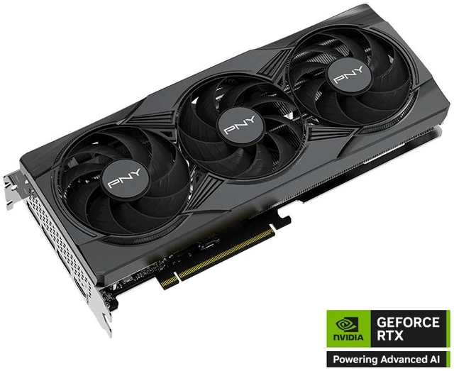 Alt view image 2 of 9 - PNY ARGB OC GeForce RTX 5060 8GB GDDR7 PCI Express 5.0 x8 ATX Graphics Card RTX 5060 ARGB EPIC-X RGB Overclocked Triple Fan GPU