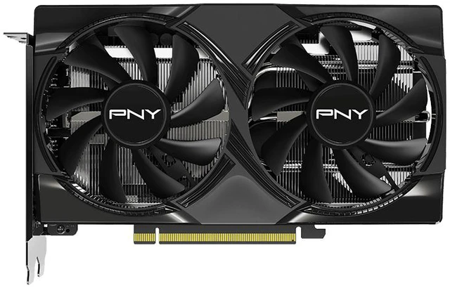 Main image of PNY Dual Fan OC GeForce RTX 5060 8GB GDDR7 PCI Express 5.0 x8 ATX Graphics Card RTX 5060 Overclocked Dual Fan GPU