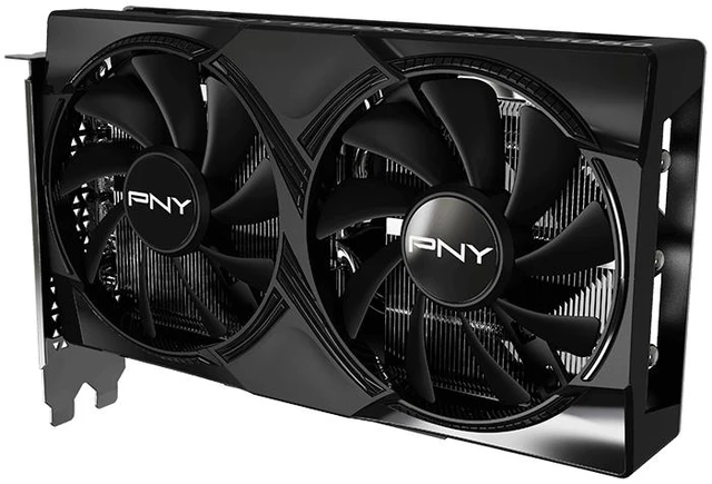 Alt view image 5 of 9 - PNY Dual Fan OC GeForce RTX 5060 8GB GDDR7 PCI Express 5.0 x8 ATX Graphics Card RTX 5060 Overclocked Dual Fan GPU