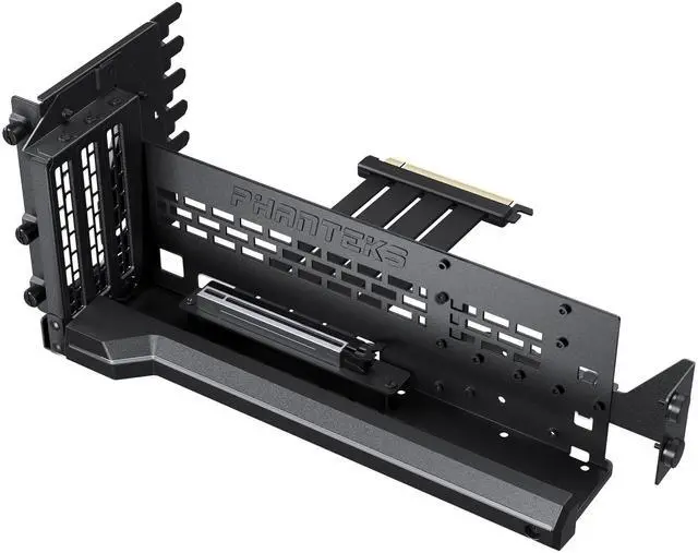 Main image of Phanteks Premium Gen5 Vertical GPU Bracket, PCIex16 Gen5, D-RGB Lighting, 220mm, Black