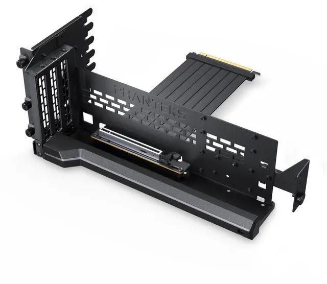 Main image of Phanteks Premium Gen5 Vertical GPU Bracket, PCIex16 Gen5, D-RGB Lighting, 220mm, Black