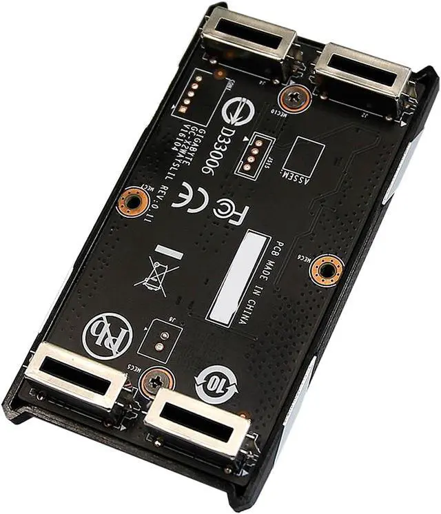 Alt view image 5 of 5 - GIGABYTE AORUS 2-WAY SLI HB Bridge (One Slot Spacing) Model GC-A2WAYSLI