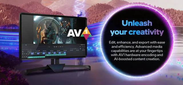 Alt view image 14 of 14 - SPARKLE Intel Arc A580 ORC OC Edition, 8GB GDDR6, ThermalSync, TORN Cooling, Axial Fan, Metal Backplate, SA580C-8GOC