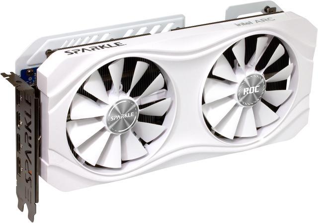 SPARKLE Intel Arc A770 ROC Luna OC Edition, 16 GB GDDR6, 2x SPARKLE Intel Arc A770 ROC Luna OC Edition, 16 GB GDDR6, 2x