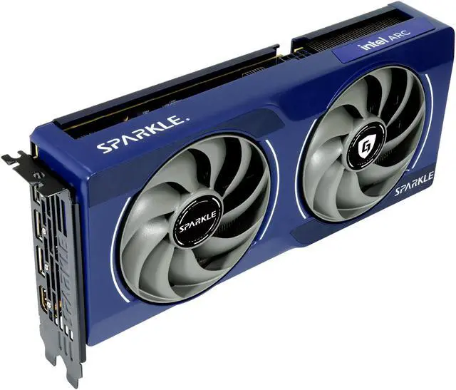 Alt view image 3 of 7 - SPARKLE Intel Arc B570 GUARDIAN OC Graphics Card, 10GB GDDR6, TORN  Cooling 2.0, Axial Fan, Breathing Light, Metal Backplate, SB570G-10GOC, Intel Battlemage Graphics Card