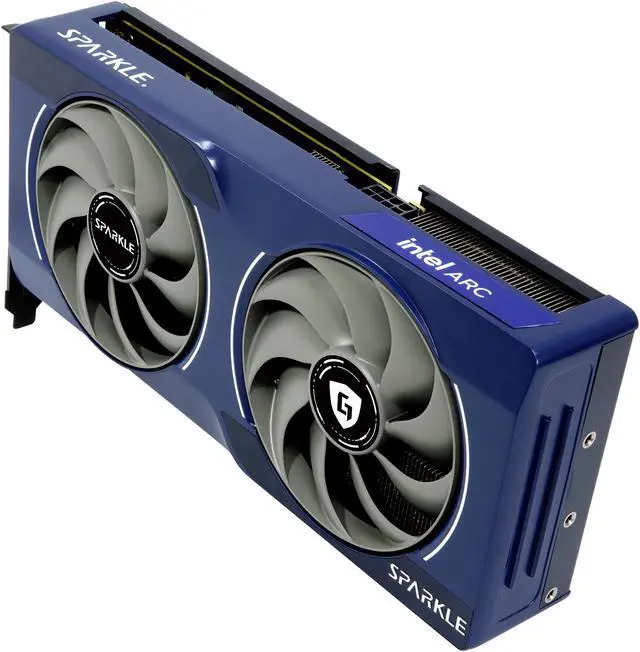 Alt view image 5 of 7 - SPARKLE Intel Arc B570 GUARDIAN OC Graphics Card, 10GB GDDR6, TORN  Cooling 2.0, Axial Fan, Breathing Light, Metal Backplate, SB570G-10GOC, Intel Battlemage Graphics Card