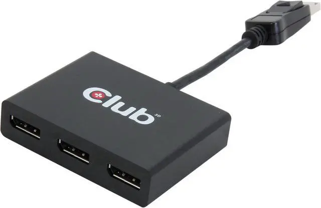 Main image of Club 3D SenseVision - Multi Stream Transport (MST) 1-3 DP Hub Model CSV-5300U