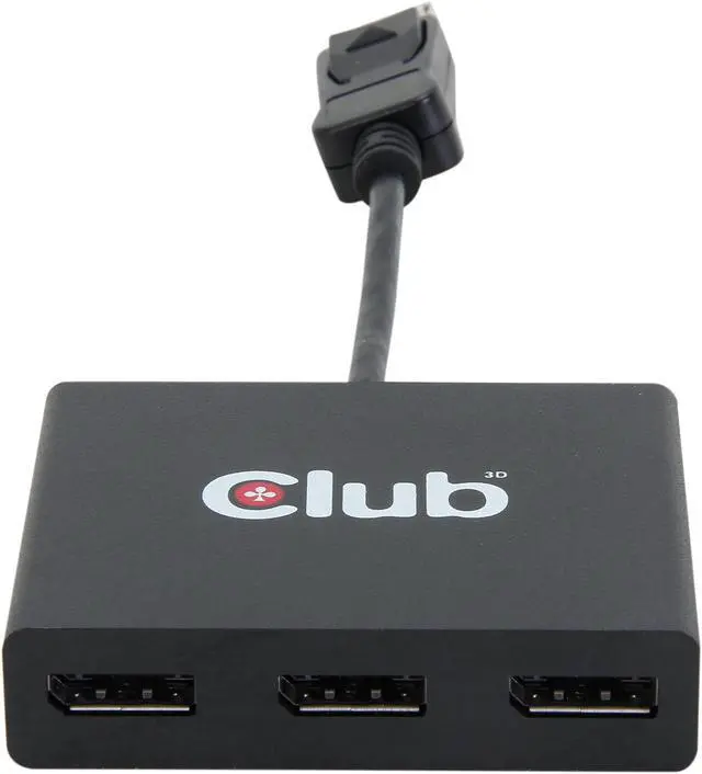 Alt view image 2 of 5 - Club 3D SenseVision - Multi Stream Transport (MST) 1-3 DP Hub Model CSV-5300U