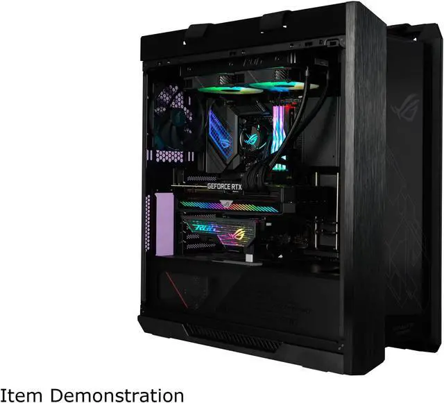 Alt view image 19 of 20 - ASUS ROG Herculx Graphics Card Holder (Tool-free design, Included spirit level, Solid zinc alloy, 72-128mm, Aura Sync)