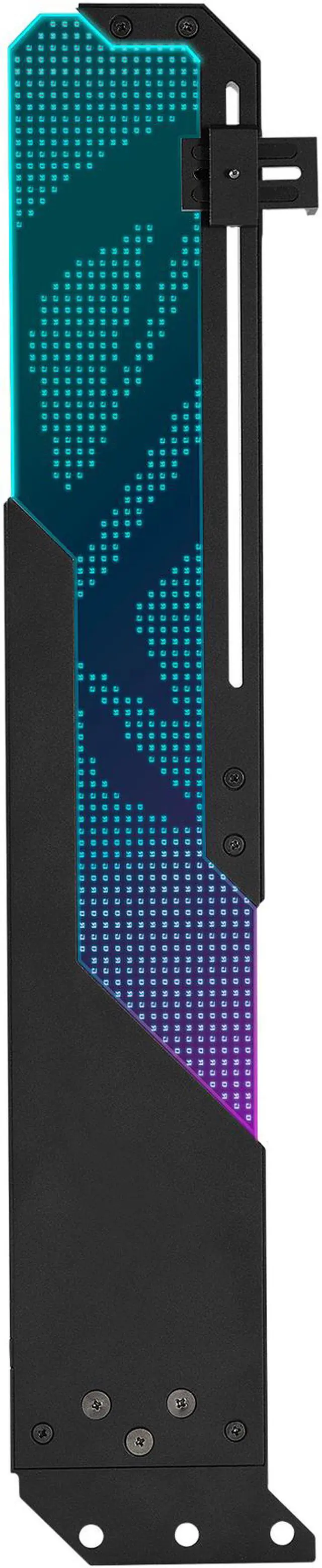 Alt view image 6 of 11 - ASUS ROG Wingwall Graphics Card Holder Model ROG-WINGWALL-HOLDER