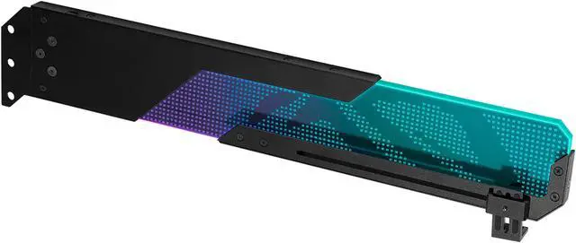 Alt view image 3 of 11 - ASUS ROG Wingwall Graphics Card Holder Model ROG-WINGWALL-HOLDER