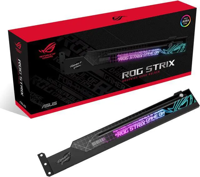 Main image of ASUS ROG Strix Graphics Card Holder Model ROG-STRIX-HOLDER