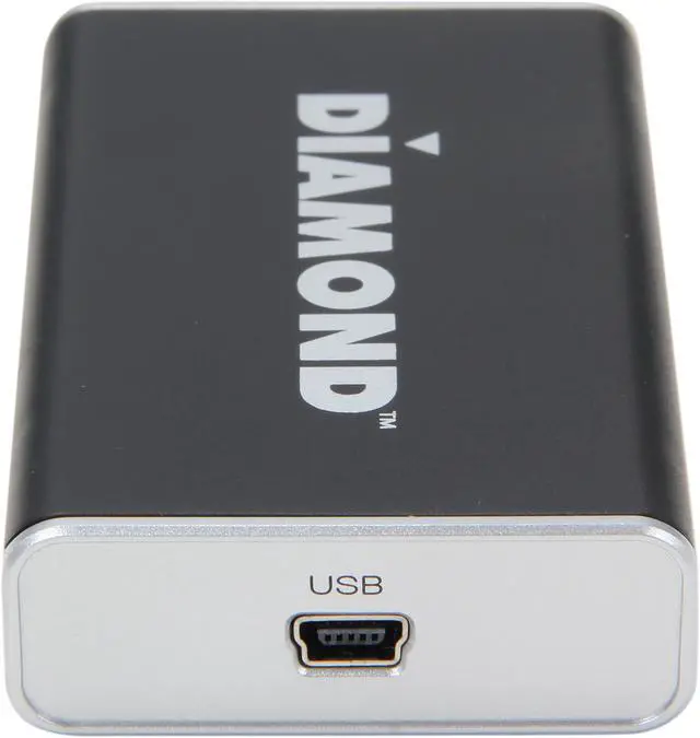 Alt view image 4 of 5 - Diamond BVU195 USB Display Adapter (DVI and VGA with included DVI to VGA adapter)
