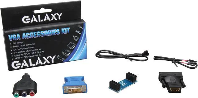 Alt view image 11 of 11 - Galaxy VGA accessories Kit Model BBACCKT
