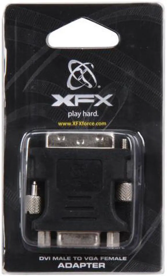 Alt view image 4 of 4 - XFX MA-AP01-DV1K DVI Male to VGA Female Adapter
