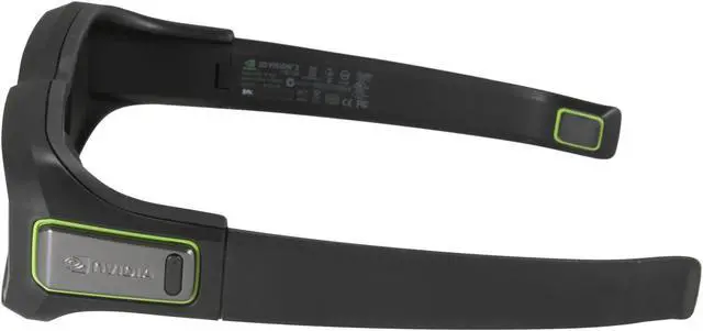 Alt view image 3 of 7 - NVIDIA 3D Vision 2 Wireless Glasses Only Model 942-11431-0003-001
