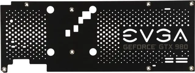 Main image of EVGA GTX 980 Backplate Model 100-BP-2981-B9