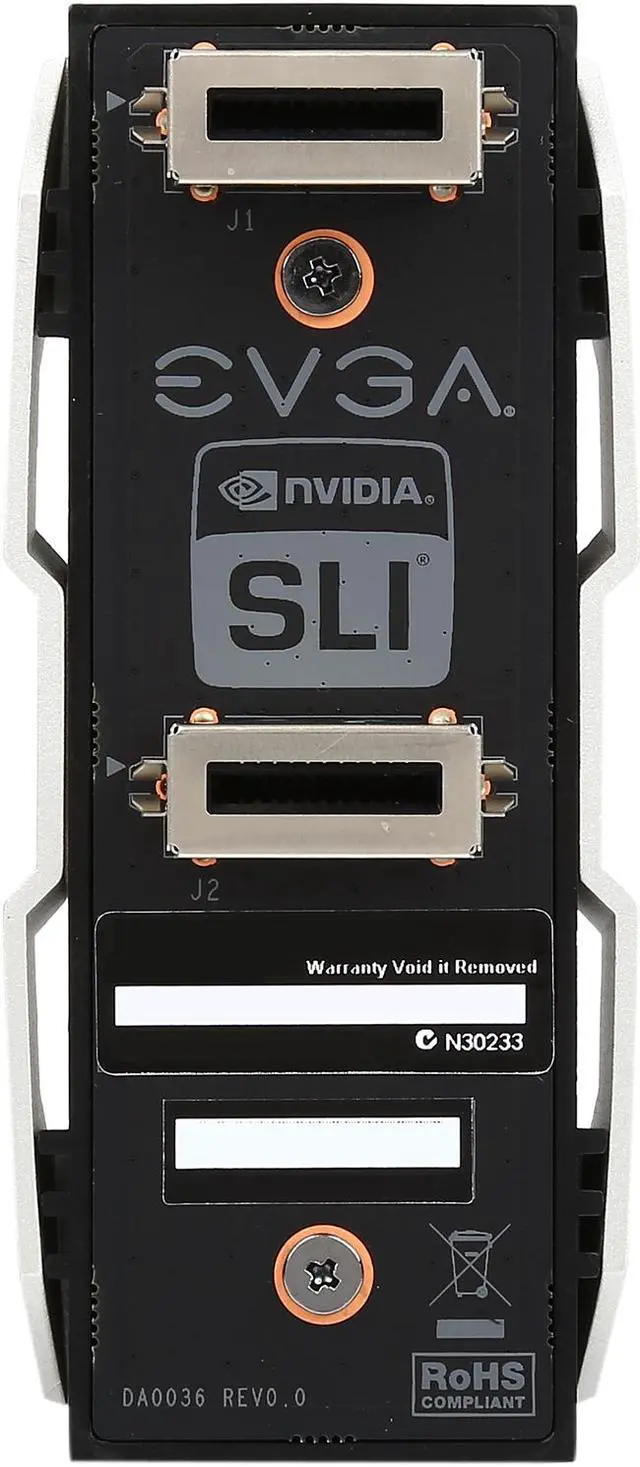 Alt view image 4 of 6 - EVGA Pro SLI Bridge V2 (2-Way Short) Model 100-2W-0024-LR