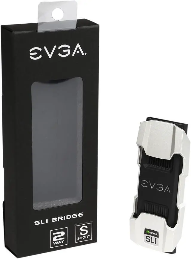 Alt view image 6 of 6 - EVGA Pro SLI Bridge V2 (2-Way Short) Model 100-2W-0024-LR