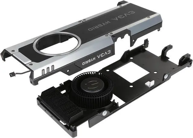 Alt view image 4 of 9 - EVGA GTX 1080/1070 Hybrid Waterblock Cooler Model 400-HY-5188-B1