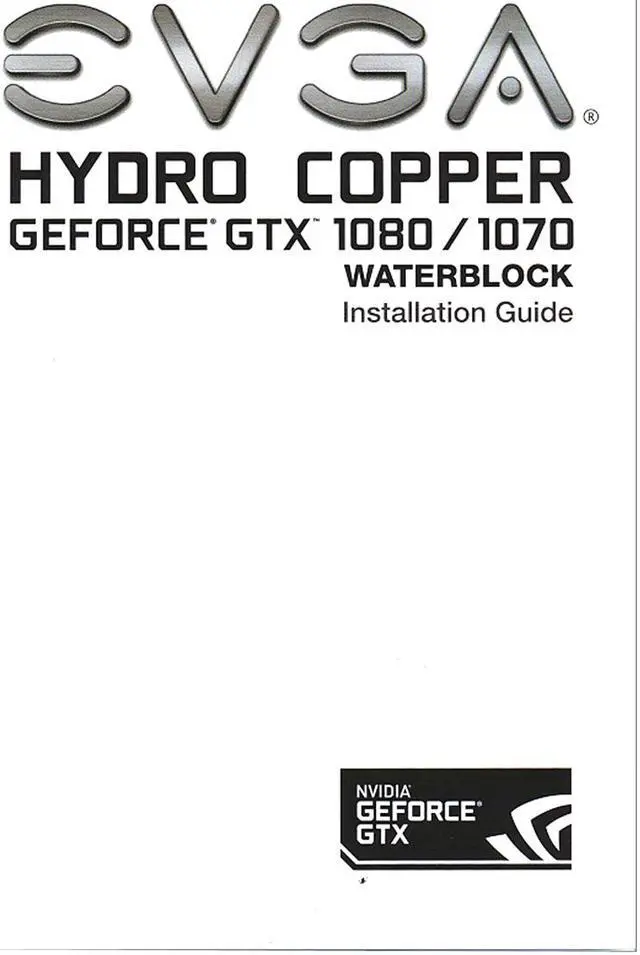 Alt view image 6 of 8 - EVGA Hydro Copper Waterblock for GTX 1080/1070, LED, 6 G1/4 Ports