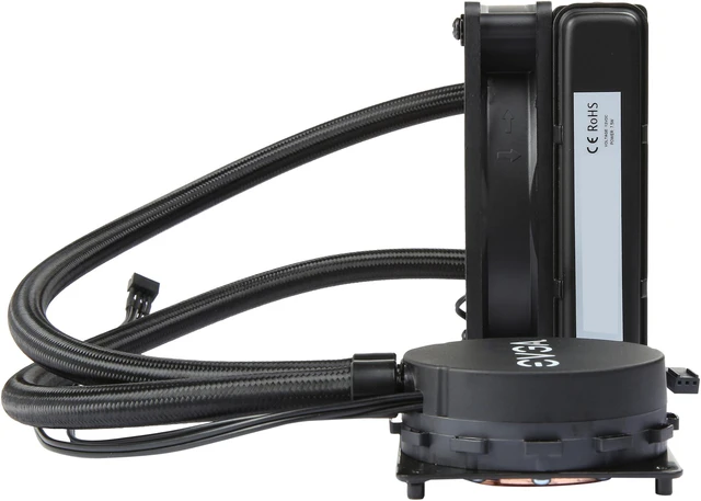 Alt view image 3 of 10 - EVGA GTX 1080 Ti FTW3 HYBRID Waterblock Cooler Model 400-HY-5698-B1