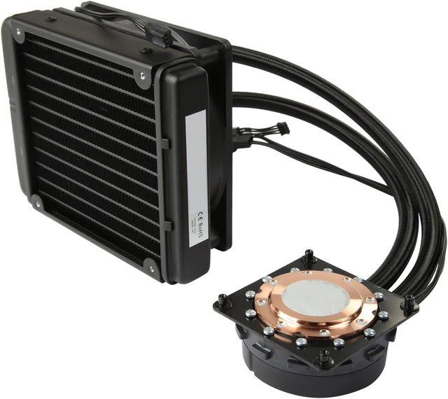 Alt view image 6 of 10 - EVGA GTX 1080 Ti FTW3 HYBRID Waterblock Cooler Model 400-HY-5698-B1