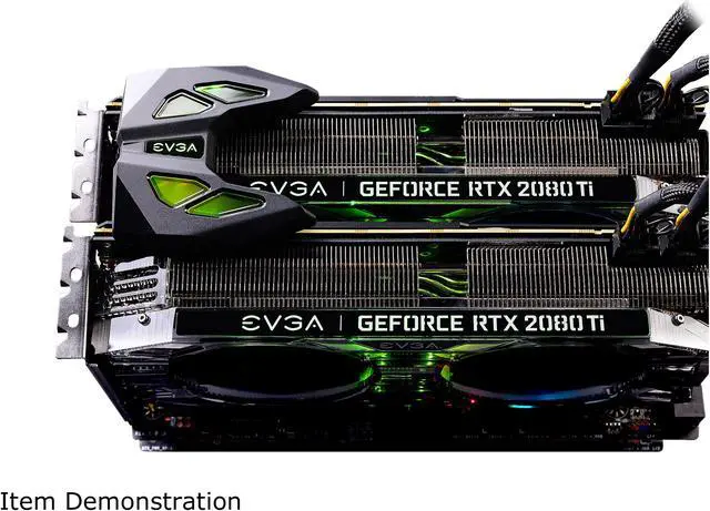 Alt view image 4 of 6 - EVGA GeForce RTX NVLink SLI Bridge, 3-Slot Spacing, RGB LED, 100-2W-0029-LR Model 100-2W-0029-LR