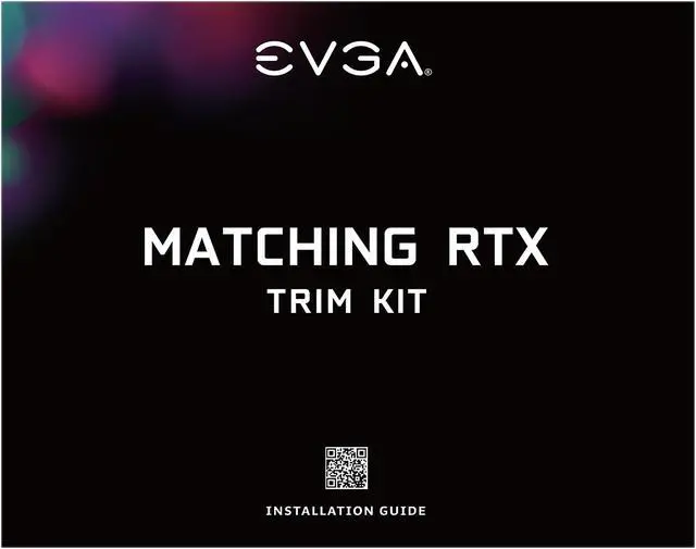 Alt view image 4 of 4 - EVGA Gift - Red/White Trim Kit for EVGA 20-Series FTW3 Graphics Cards