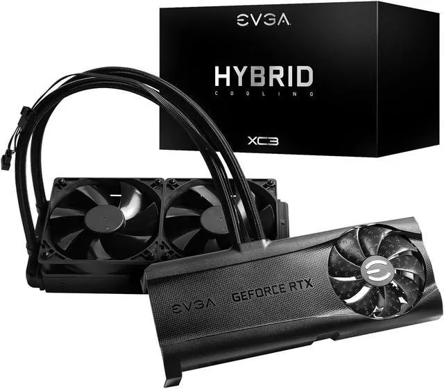 Alt view image 8 of 8 - EVGA HYBRID Kit for EVGA GeForce RTX 3090/3080 Ti/3080 XC3 Model 400-HY-1978-B1