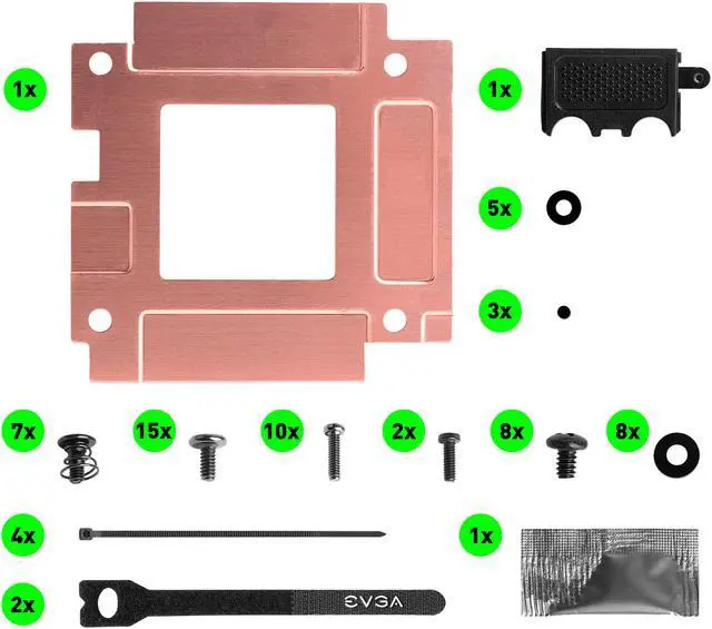Alt view image 6 of 8 - EVGA HYBRID Kit for EVGA GeForce RTX 3090/3080 Ti/3080 XC3 Model 400-HY-1978-B1